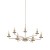 LIMAL SABIA Lampa wisząca 7XE14 11346 TK Lighting Sabia