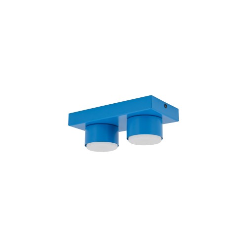 BRIX BLUE Lampa sufitowa 2XGX53 11283 TK Lighting Niebieski Niebieski