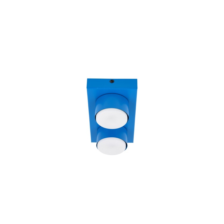 BRIX BLUE Lampa sufitowa 2XGX53 11283 TK Lighting Niebieski Niebieski