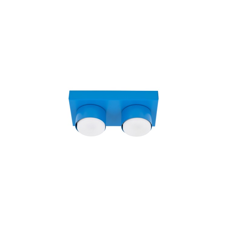BRIX BLUE Lampa sufitowa 2XGX53 11283 TK Lighting Niebieski Niebieski