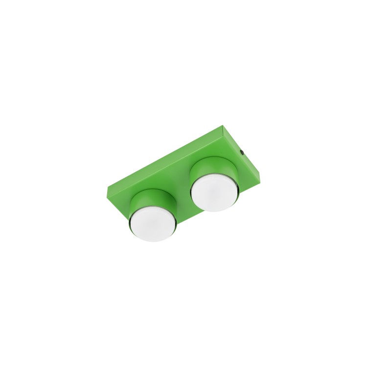 BRIX GREEN Lampa sufitowa 2XGX53 11286 TK Lighting Zielony Zielony