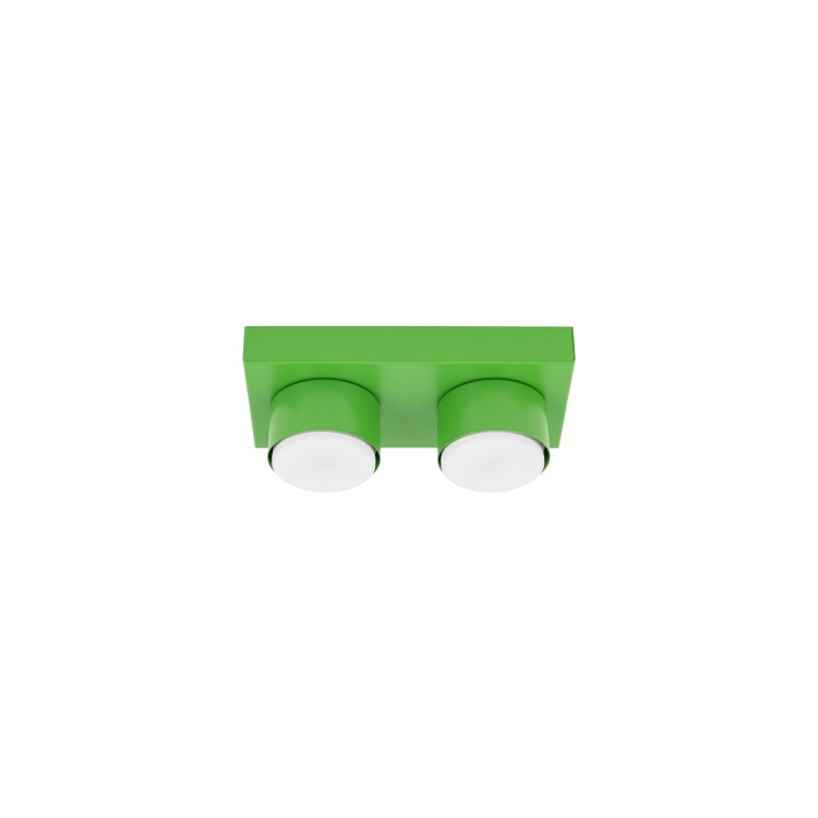 BRIX GREEN Lampa sufitowa 2XGX53 11286 TK Lighting Zielony Zielony