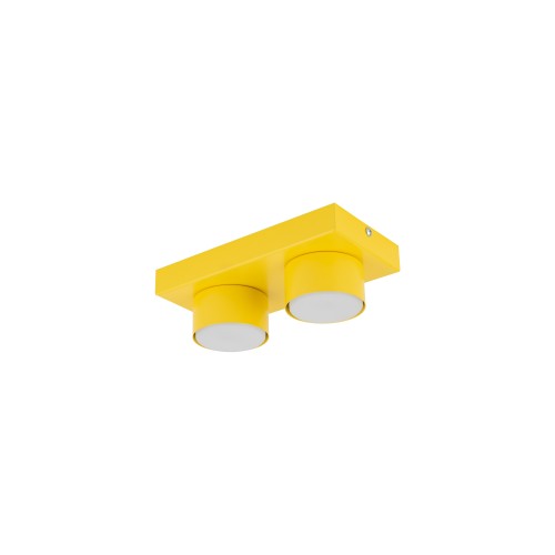 BRIX YELLOW Lampa sufitowa 2XGX53 11289 TK Lighting Żółty Żółty