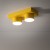 BRIX YELLOW Lampa sufitowa 2XGX53 11289 TK Lighting Żółty Żółty