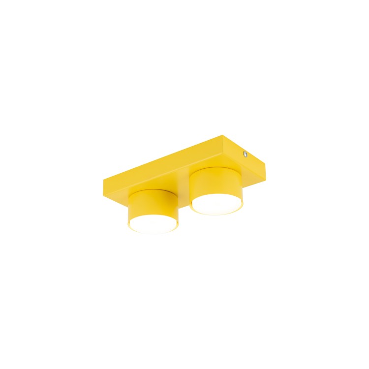 BRIX YELLOW Lampa sufitowa 2XGX53 11289 TK Lighting Żółty Żółty