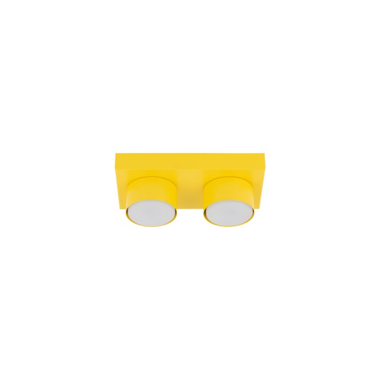 BRIX YELLOW Lampa sufitowa 2XGX53 11289 TK Lighting Żółty Żółty
