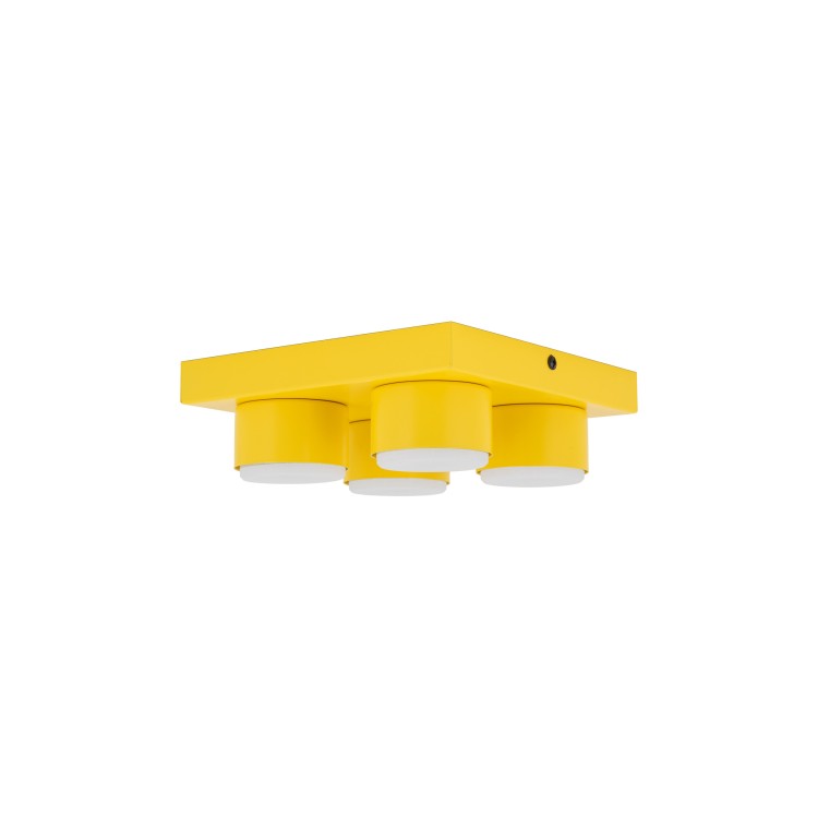 BRIX YELLOW Lampa sufitowa 4XGX53 11290 TK Lighting Żółty Żółty