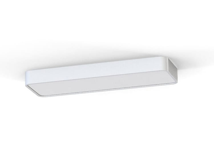 Oprawa liniowa sufitowa SOFT CEILING LED 60x20 WHITE 7538 NOWODVORSKI Lighting 2xT8 60cm Loft nowoczesna lampa sufitowa oświetleniowa biała Inspiracje Premium