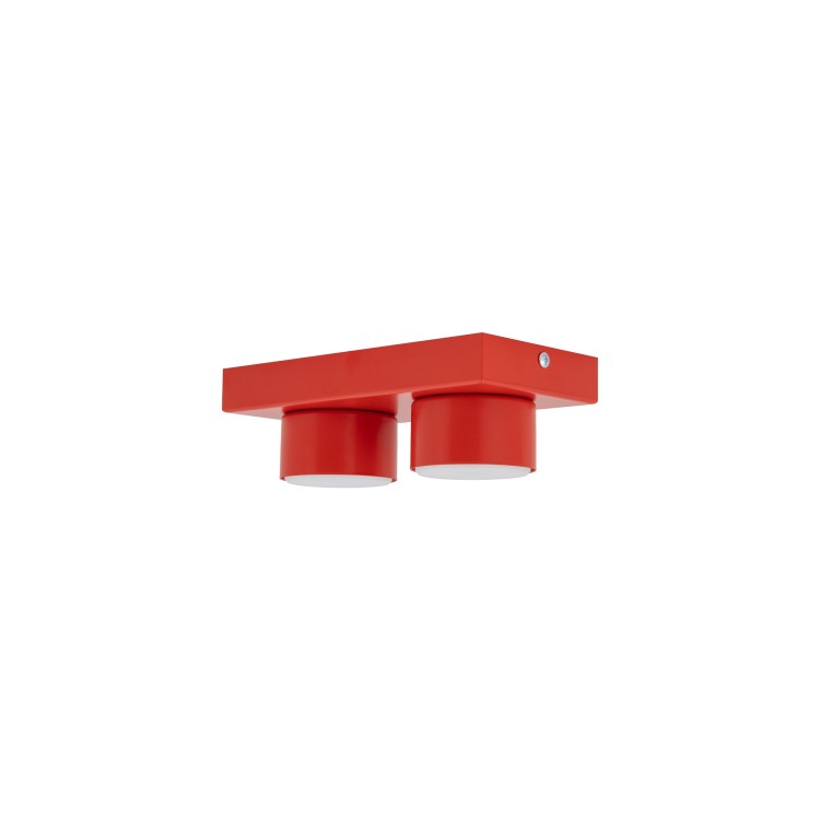 BRIX RED Lampa sufitowa 2XGX53 11292 TK Lighting Czerwony Czerwony