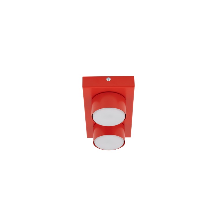 BRIX RED Lampa sufitowa 2XGX53 11292 TK Lighting Czerwony Czerwony