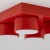 BRIX RED Lampa sufitowa 4XGX53 11293 TK Lighting Czerwony Czerwony