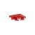 BRIX RED Lampa sufitowa 4XGX53 11293 TK Lighting Czerwony Czerwony