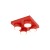 BRIX RED Lampa sufitowa 4XGX53 11293 TK Lighting Czerwony Czerwony