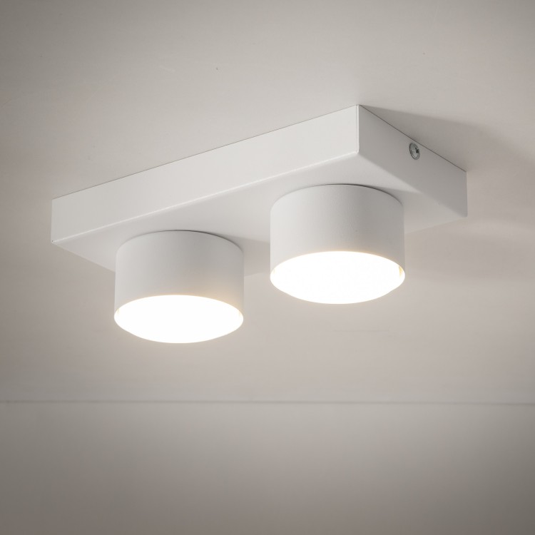 BRIX WHITE Lampa sufitowa 2XGX53 11295 TK Lighting Biały Biały