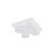 BRIX WHITE Lampa sufitowa 4XGX53 11296 TK Lighting Biały Biały