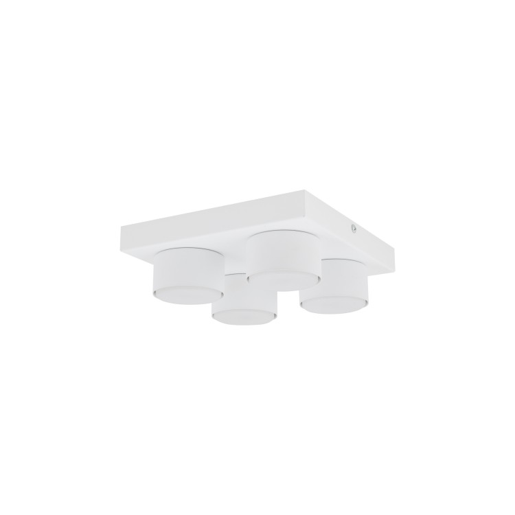BRIX WHITE Lampa sufitowa 4XGX53 11296 TK Lighting Biały Biały