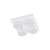 BRIX WHITE Lampa sufitowa 4XGX53 11296 TK Lighting Biały Biały