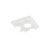BRIX WHITE Lampa sufitowa 4XGX53 11296 TK Lighting Biały Biały