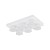 BRIX WHITE Lampa sufitowa 6XGX53 11297 TK Lighting Biały Biały