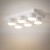 BRIX WHITE Lampa sufitowa 6XGX53 11297 TK Lighting Biały Biały