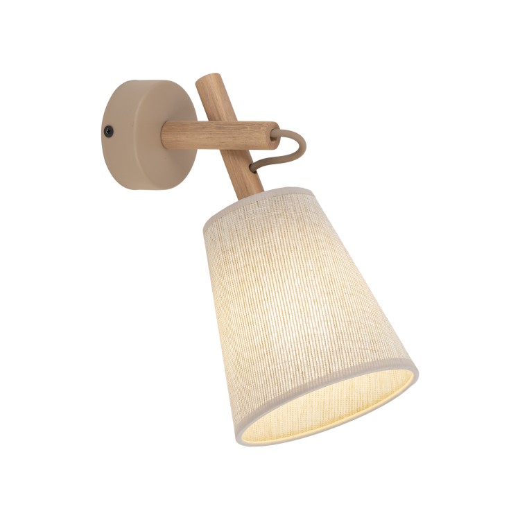 VAIO SABIA Kinkiet 1XE27 11604 TK Lighting Sabia, Sosna Len