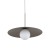 SLATE NEW BROWN GLASS Lampa wisząca1XE27 11347 TK Lighting Brązowy Brązowy