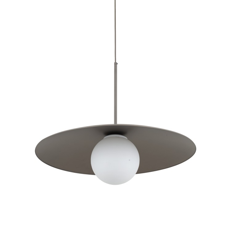SLATE NEW BROWN GLASS Lampa wisząca1XE27 11347 TK Lighting Brązowy Brązowy