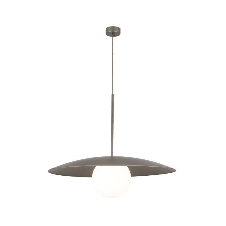 SLATE NEW BROWN GLASS Lampa wisząca1XE27 11347 TK Lighting Brązowy Brązowy
