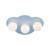 CLOUD NEW BLUE Kinkiet 3XG9 11262 TK Lighting Niebieski Biały