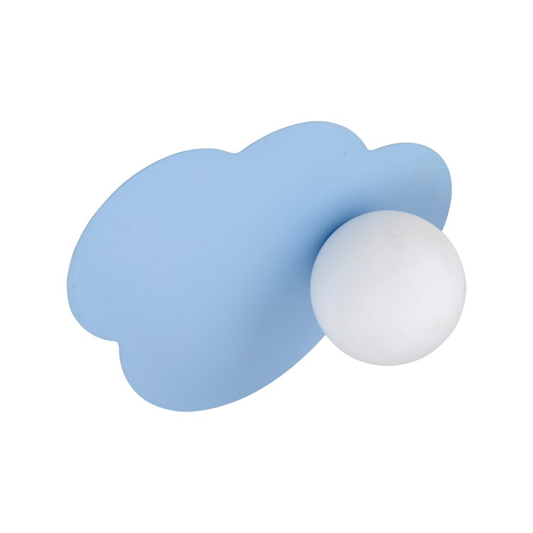 CLOUD NEW BLUE Kinkiet 1XG9 11265 TK Lighting Niebieski Biały