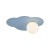 CLOUD NEW BLUE Kinkiet 1XG9 11265 TK Lighting Niebieski Biały