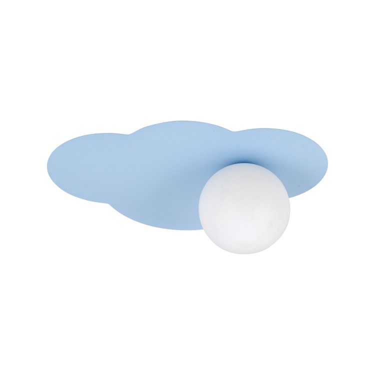 CLOUD NEW BLUE Kinkiet 1XG9 11265 TK Lighting Niebieski Biały