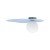 CLOUD NEW BLUE Kinkiet 1XG9 11265 TK Lighting Niebieski Biały