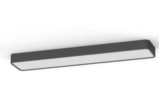 Oprawa liniowa sufitowa SOFT CEILING LED 90x20 GRAPHITE 7531 NOWODVORSKI Lighting 2xT8 90cm Loft nowoczesna lampa sufitowa oświetleniowa grafitowa grafitowy Inspiracje Premium