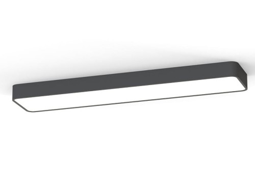 Oprawa liniowa sufitowa SOFT CEILING LED 90x20 GRAPHITE 7531 NOWODVORSKI Lighting 2xT8 90cm Loft nowoczesna lampa sufitowa oświetleniowa grafitowa grafitowy Inspiracje Premium