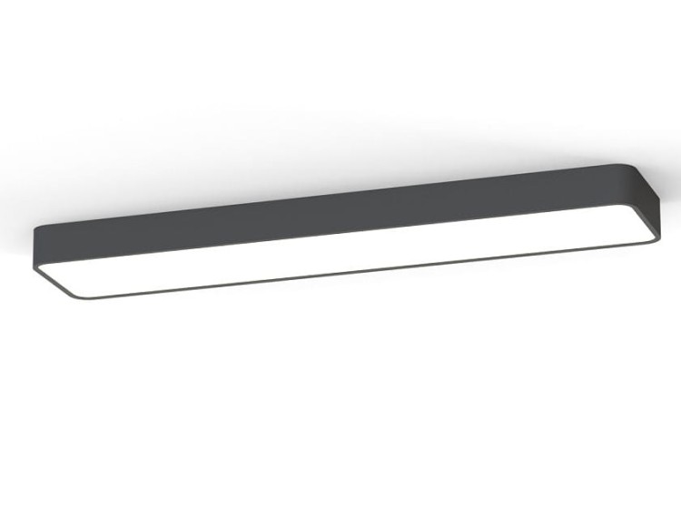 Oprawa liniowa sufitowa SOFT CEILING LED 90x20 GRAPHITE 7531 NOWODVORSKI Lighting 2xT8 90cm Loft nowoczesna lampa sufitowa oświetleniowa grafitowa grafitowy Inspiracje Premium