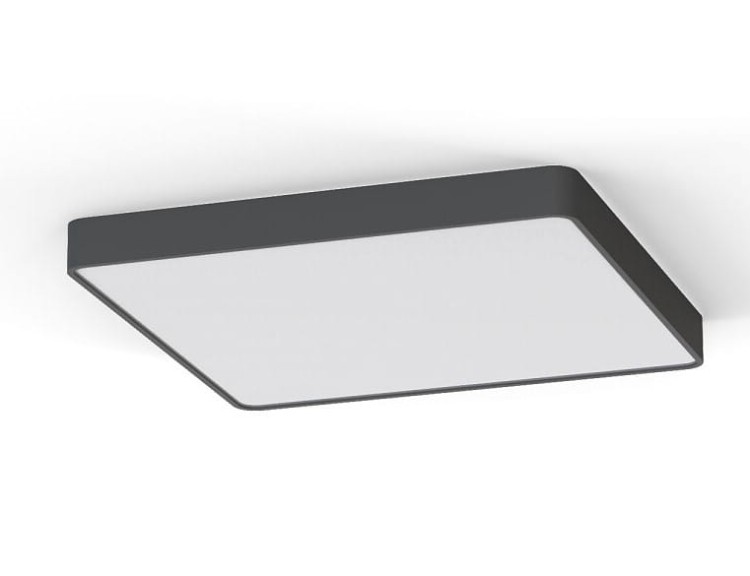 Oprawa sufitowa plafon SOFT CEILING LED 60x60 GRAPHITE 7530 NOWODVORSKI Lighting 5xT8 60cm Loft nowoczesna lampa sufitowa oświetleniowa grafitowa grafitowy Inspiracje Premium