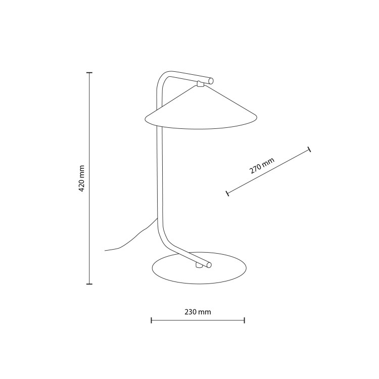 LUME NEW BROWN Lampka nocna 1XGX53 16188 TK Lighting Brązowy Brązowy