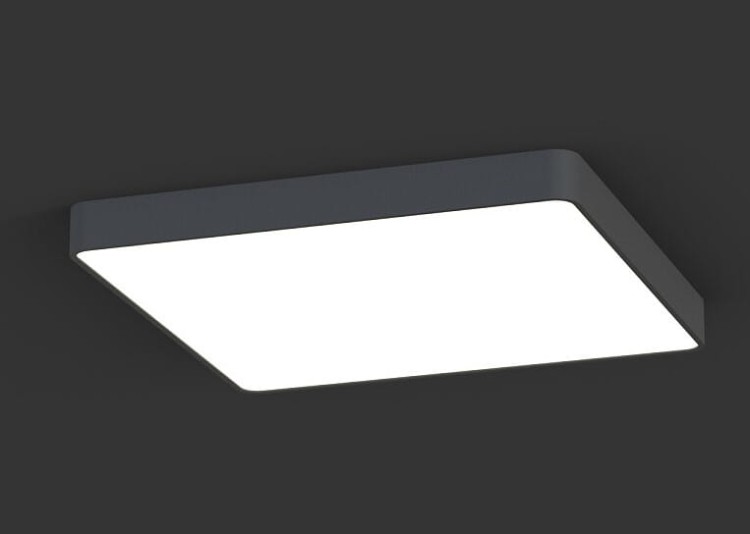 Oprawa sufitowa plafon SOFT CEILING LED 60x60 GRAPHITE 7530 NOWODVORSKI Lighting 5xT8 60cm Loft nowoczesna lampa sufitowa oświetleniowa grafitowa grafitowy Inspiracje Premium