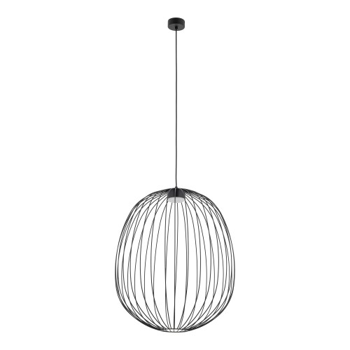 SPHERA L BLACK Lampa wisząca 1XGX53 11301 TK Lighting Czarny Czarny