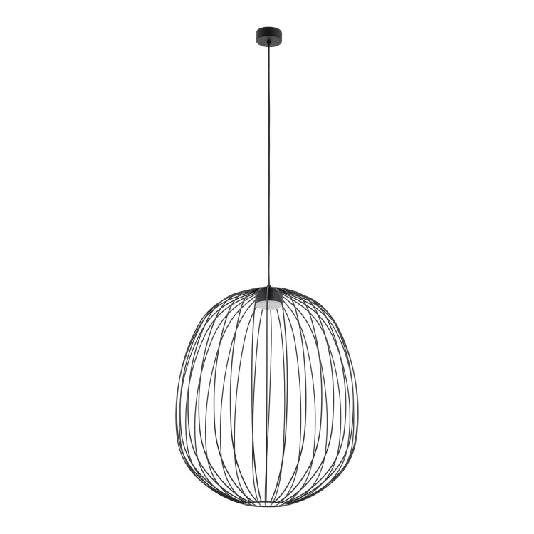 SPHERA L BLACK Lampa wisząca 1XGX53 11301 TK Lighting Czarny Czarny
