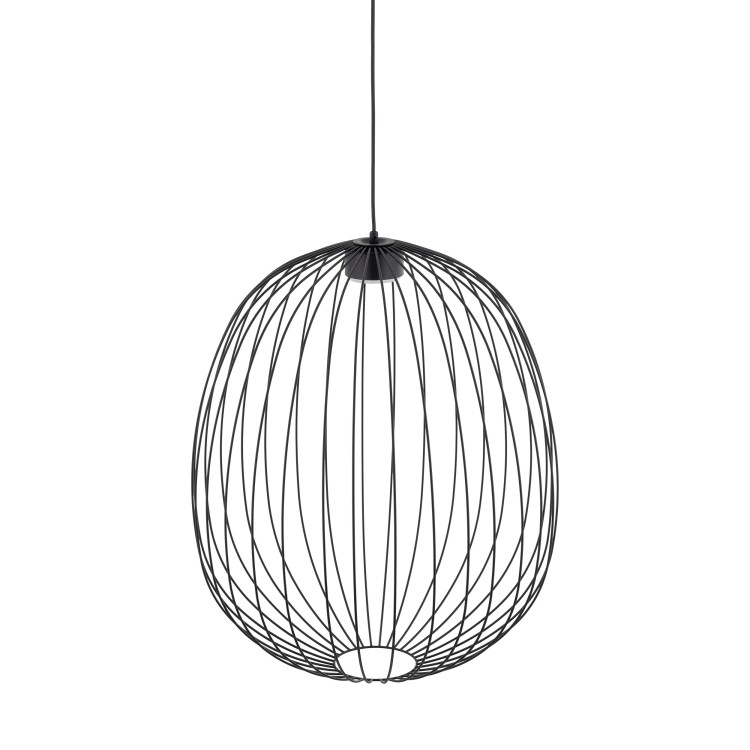 SPHERA L BLACK Lampa wisząca 1XGX53 11301 TK Lighting Czarny Czarny