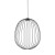 SPHERA L BLACK Lampa wisząca 1XGX53 11301 TK Lighting Czarny Czarny