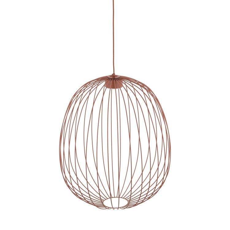 SPHERA L BRICK Lampa wisząca 1XGX53 11302 TK Lighting Ceglany Ceglasty