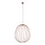 SPHERA L BRICK Lampa wisząca 1XGX53 11302 TK Lighting Ceglany Ceglasty