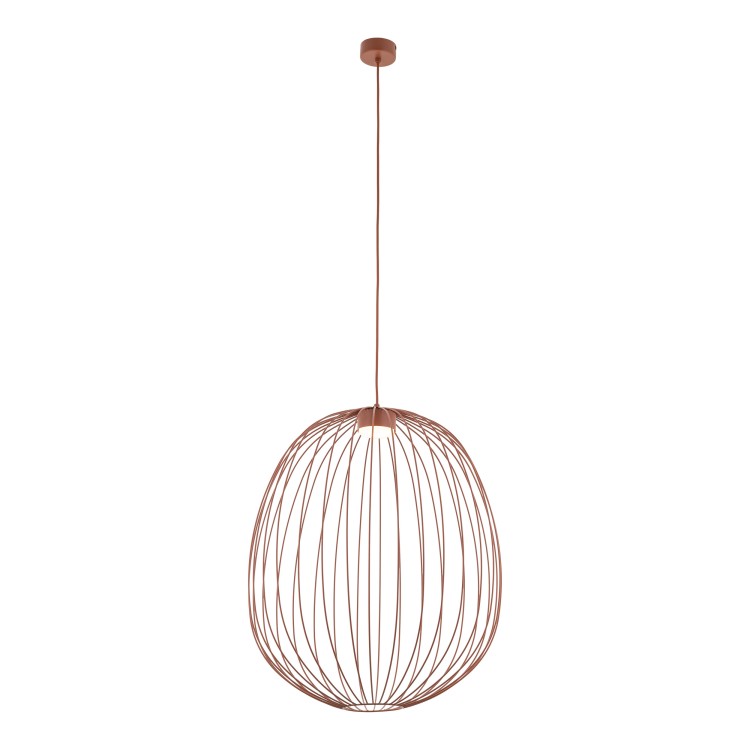 SPHERA L BRICK Lampa wisząca 1XGX53 11302 TK Lighting Ceglany Ceglasty