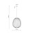 SPHERA L BRICK Lampa wisząca 1XGX53 11302 TK Lighting Ceglany Ceglasty