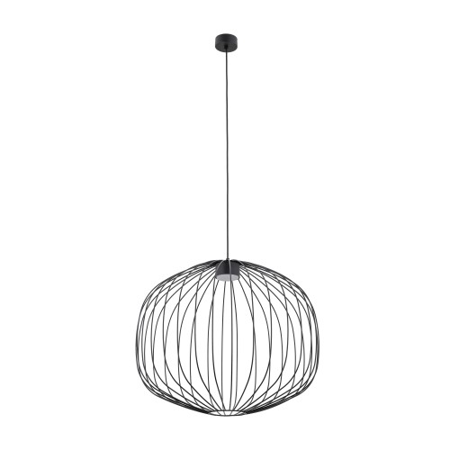 SPHERA M BLACK Lampa wisząca 1XGX53 11304 TK Lighting Czarny Czarny