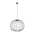 SPHERA M BLACK Lampa wisząca 1XGX53 11304 TK Lighting Czarny Czarny