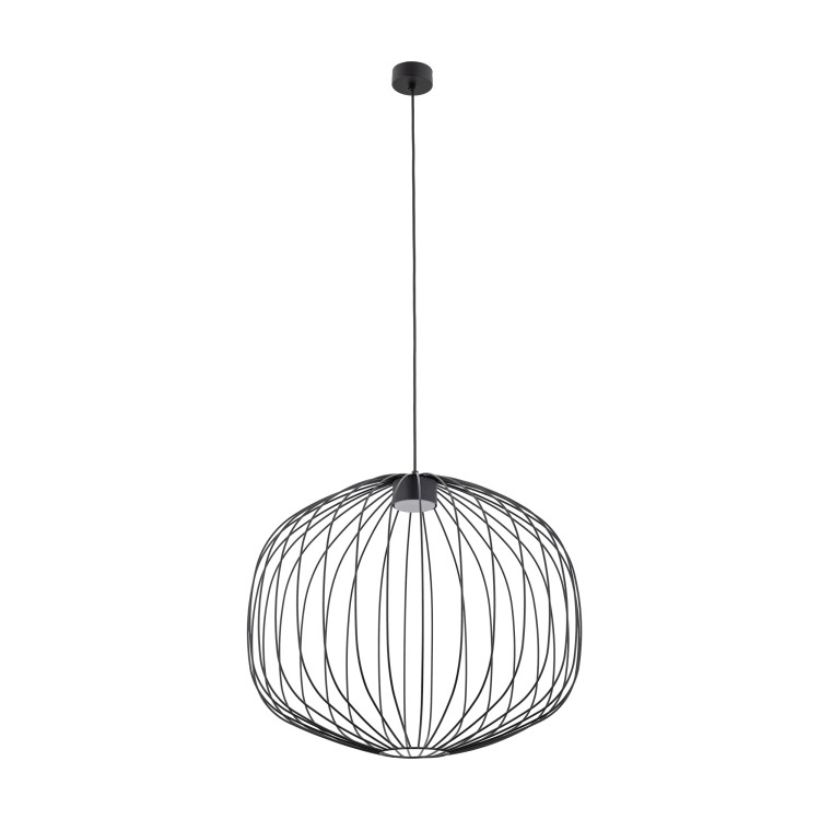 SPHERA M BLACK Lampa wisząca 1XGX53 11304 TK Lighting Czarny Czarny